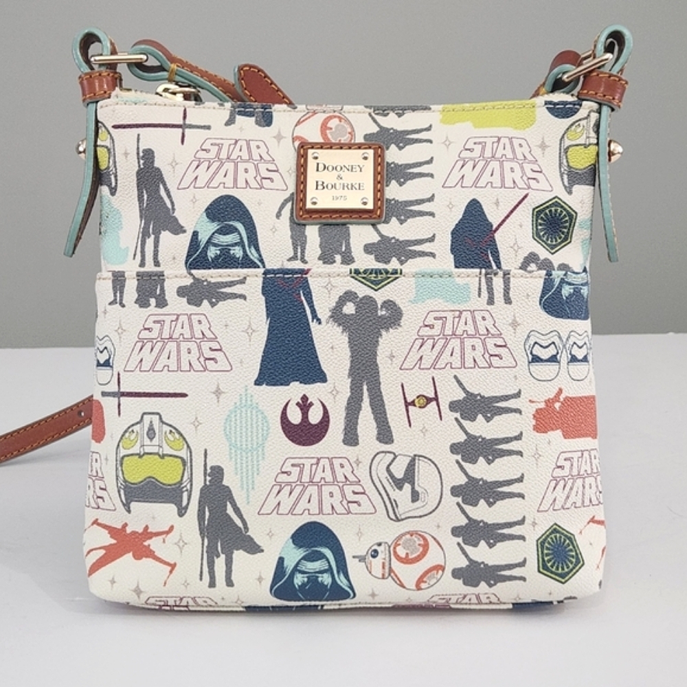 DOONEY & BOURKE STAR WARS THE FORCE AWAKENS LETTER CARRIER CROSSBODY BAG 2015